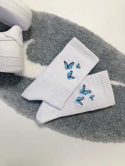 "Butterfly" Tennis Socks (Pack of 2) - hypeartelier