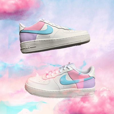 Custom Air Force 1 "CANDY COTTON" - hypeartelier